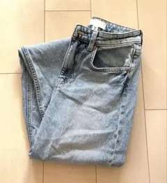 ワイドレッグパンツ デニム