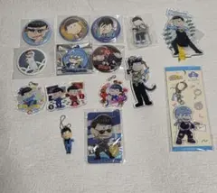 おそ松さん カラ松 グッズセット アクリルスタンド 缶バッジ