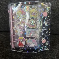 シール帳完成品　M5 ピンク　10ページ　スター　ファービー　ボンドロ