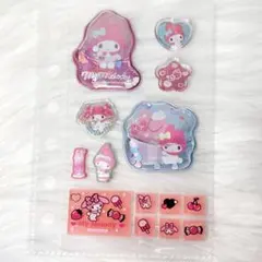 【おすそ分け】マイメロディ ウォーターシール おはじきシール タイルシール