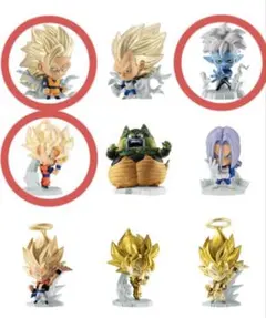 【人気】ドラゴンボール 超戦士フィギュア9 3体セット 被りなし
