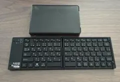 ELECOM TK-FLP01 ブラック Bluetoothキーボード