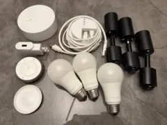 【美品】IKEA トロードフリ ゲートウェイ&リモコン& LED電球セット