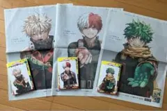 僕のヒーローアカデミア　新聞広告　42巻　特典フルコンプセット