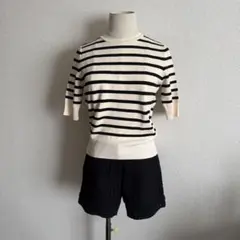 【ZARA】ザラ ボーダーカットソー