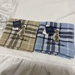 POLO RALPH LAUREN ポロラルフローレン　タオルハンカチ　ポロベア