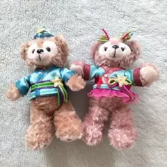 東京ディズニーシー ダッフィー シェリーメイ キーチェーンぬいぐるみ