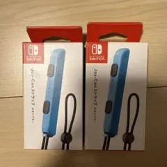 Nintendo Switch Joy-Conストラップ 青 2個セット