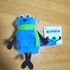 パペットスンスン ぬいぐるみマスコット winter ver.（グリーン）