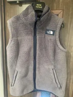 THE NORTH FACE フリースベスト グレー　レディース L メンズ