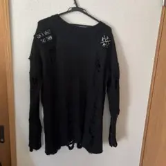 KRYCLOTHING ダメージニット
