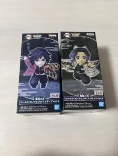 鬼滅の刃　ワールドコレクタブルフィギュア　ワーコレ　胡蝶しのぶ　冨岡義勇