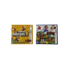 3DSソフト マリオ2本セット 3Dランド Newマリオ2のサムネイル