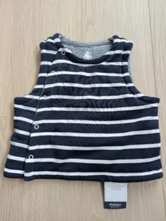 新品未使用　プチバトー　ベビーベスト 6m 67cm