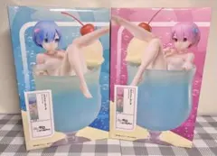 Re:ゼロから始める異世界生活 レム ラム クリームソーダ フィギュア