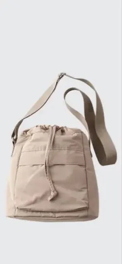 ユニクロＣ　ミニショルダーバッグ ベージュ　美品