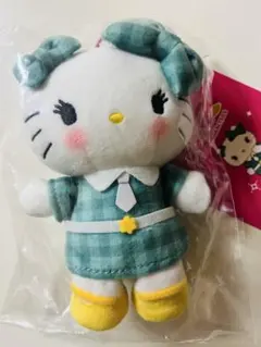 ご近所物語　サンリオキャラクターズ　ぬいぐるみキーホルダー　キティ　ハローキティのサムネイル