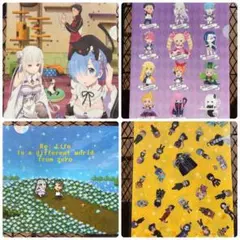 クリアファイル　スバル エミリア レム