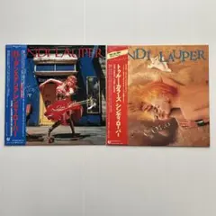 シンディ・ローパー LPレコード グーニーズ サウンドトラック 3枚