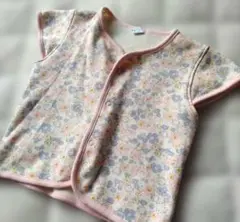 花柄キッズベスト