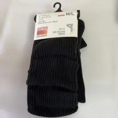 ☆新品未使用[ユニクロ]HEATTECH ニットレギンス M/L 14分丈