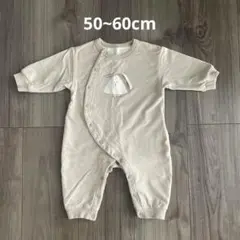 バースデイ テータテート 長袖ロンパース カバーオール 50~60cm