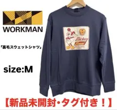 workman ワークマン ミッキーマウス 裏毛スウェットシャツ タグ付きのサムネイル