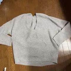 UNIQLOグレーニットL