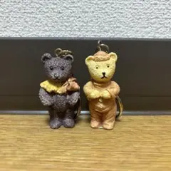 くま　カナダ　ベアー　キーホルダー　レトロ
