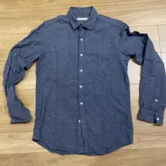 GREEN LABEL RELAXING 長袖シャツ M ネイビー