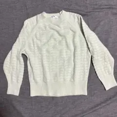 UNIQLO 薄い緑 長袖セーター M