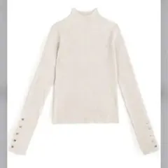 ハイネックハートボタンニットトップス ⭐️ k9313e ⭐️ 即購入OK ⭐️