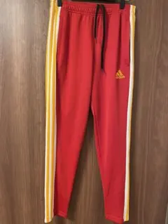 adidas 赤 ジャージパンツ