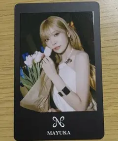 niziu new EvoNUtion グッズ フォトカード トレカ マユカ