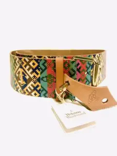 新品タグ付 ヴィヴィアン ウエストウッド ベルト オーブ ジオメトリー