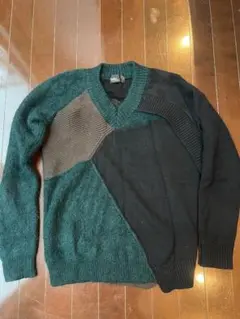 kolor 18AW クレイジーパターン Vネックニットのサムネイル