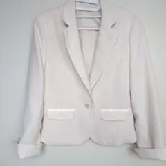 淡いピンク テーラードジャケット Mサイズ