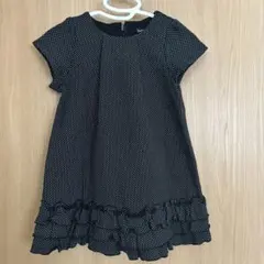 bebe 女の子　ワンピース　90cm 黒