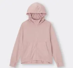 GU ジーユー UVカットフルジップパーカ(長袖) ベージュ Mサイズ