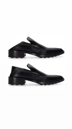 ジルサンダー　23AW フラットモカシン レザーポインテッドトゥローファーのサムネイル