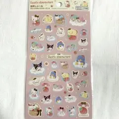 サンリオキャラクターズ 箔押しシール キティ シナモン クロミ キキララ