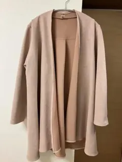 Boogie woogieピンク スエード調ロングコート　38