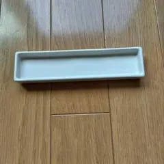 シンプル 長角皿 ホワイト 陶磁器 プレートのサムネイル