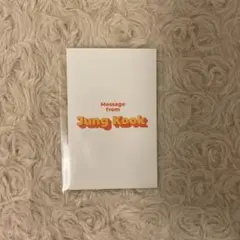 BTS Butter ジョングク メセカ メッセージカード