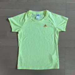 adidas 蛍光イエロー Tシャツ Mサイズ
