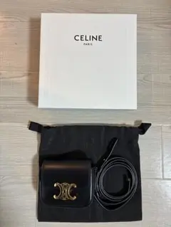 【超美品】CELINEトリオンフ ミニ クロード ショルダーバッグ セリーヌのサムネイル