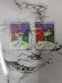 PLATINUM CUTS サイン入りカードセット