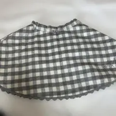 メゾピアノ　スカート　チェック柄　120 冬用