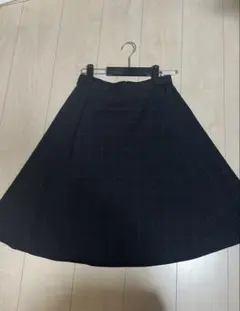 ダークグレー　フレアスカート　セットアップ