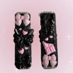 【値下げ】iQOS イルマワン デコケース ブラック ギャル 平成 黒